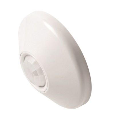 Acuity Brands Sensor Switch™ CMR 6 Line Voltage Occupancy Sensor, 120/277 VAC, PIR Sensor, 45 ft Coverage, 360 deg Viewing, Flush Mount